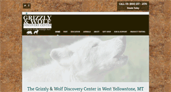 Desktop Screenshot of grizzlydiscoveryctr.org